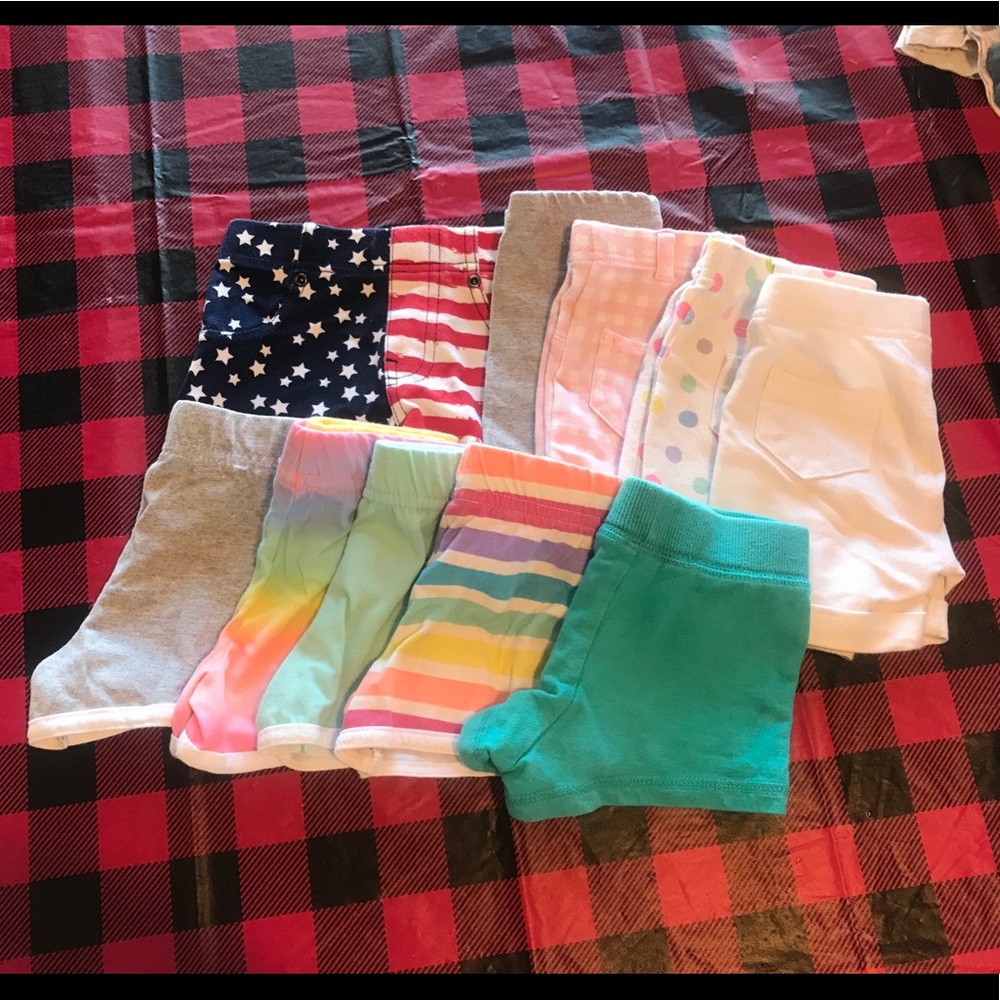 10 pair of soft shorts. $8 🌟🌟🌟4 for $20🌟🌟🌟
